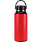 Red Solid Hydro Flask 32oz Wide Mouth Skin